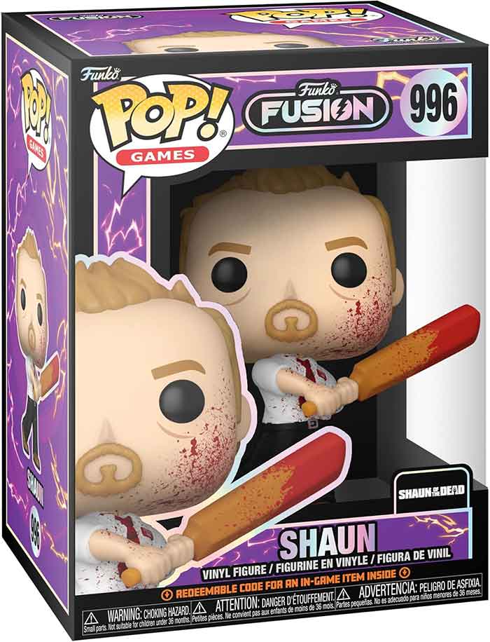 Pop Games Fusion 3.75 Inch Action Figure Shaun Of The Dead - Shaun #996