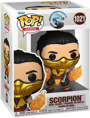 Pop Games Mortal Kombat 3.75 Inch Action Figure - Scorpion #1021