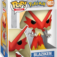 Pop Games Pokemon 3.75 Inch Action Figure - Blaziken #983