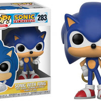 Pop Games 3.75 Inch Action Figure Sonic The Hedgehog - Sonic with Ring #283