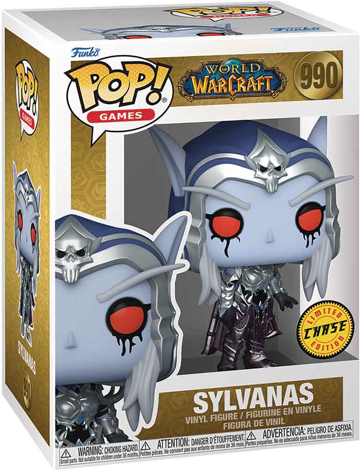 Pop Games World Of Warcraft 3.75 Inch Action Figure Exclusive - Sylvanas #990 Chase