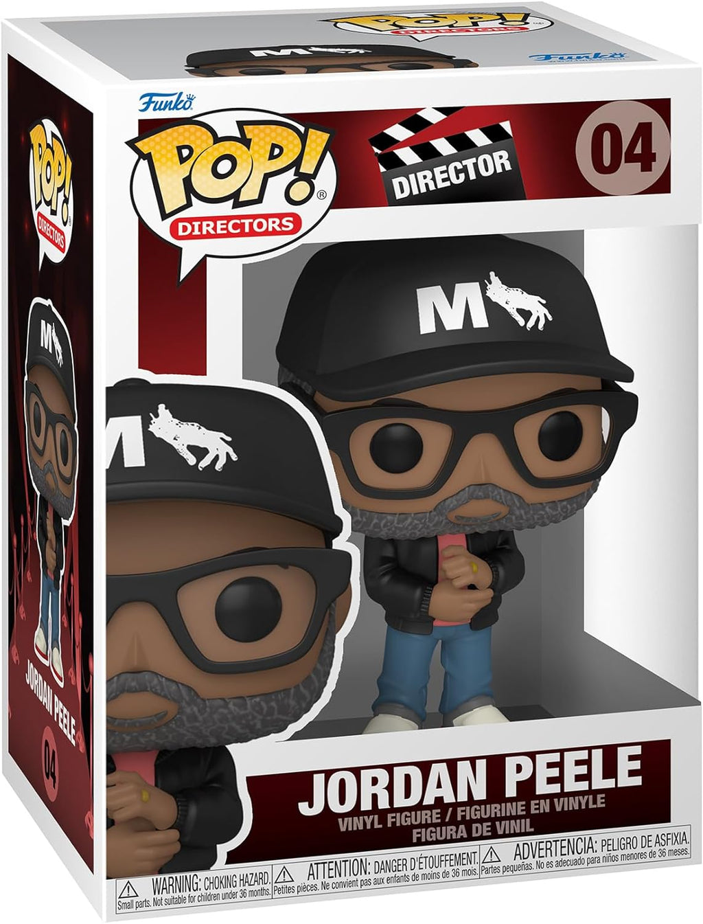 Pop Icons Director 3.75 Inch Action Figure - Jordan Peele #04