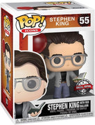 Pop Icons Stephen King 3.75 Inch Action Figure Exclusive - Stephen King with Red Balloon #55