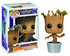 Pop Marvel 3.75 Inch Action Figure Guardians Of The Galaxy - Dancing Groot #65