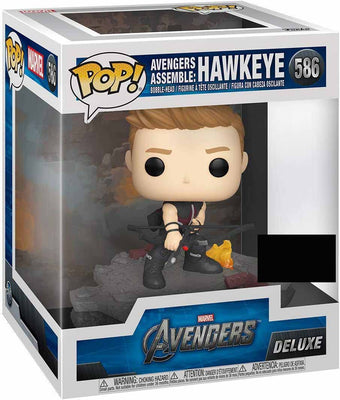 Pop Marvel Avengers 3.75 Inch Action Figure Deluxe Exclusive - Avengers Assemble Hawkeye #586