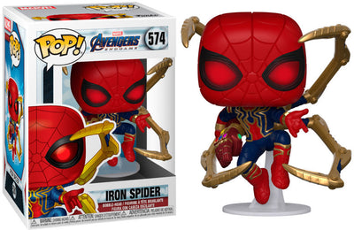 Pop Marvel 3.75 Inch Action Figure Avengers Endgame - Iron Spider #574