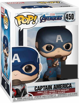 Pop Marvel Avengers Endgame 3.75 Inch Action Figure Exclusive - CAPTAIN AMERICA #450