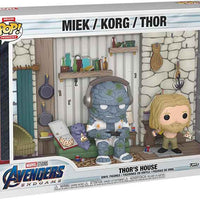 Pop Marvel Avengers Endgame 3.75 Inch Action Figure - Thor's House, Miek, Korg, Thor #05