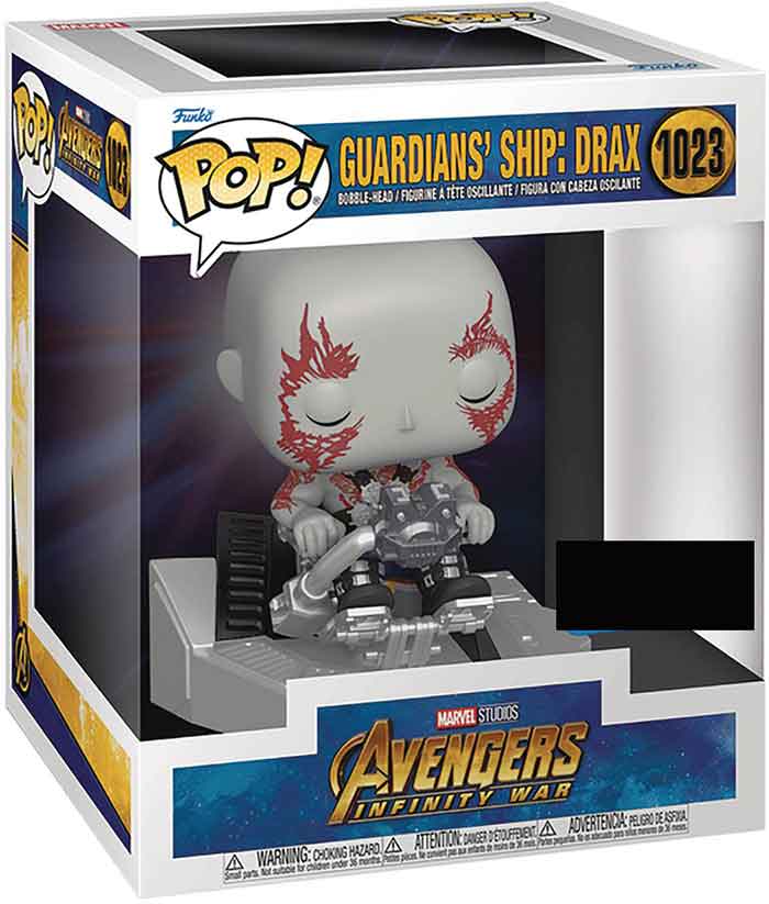 Pop Marvel Avengers Infinity War 3.75 Inch Action Figure Deluxe Exclusive - Guardian's Ship Drax #1023