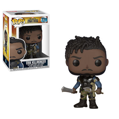 Pop Marvel 3.75 Inch Action Figure Black Panther - Erik Killmonger #278