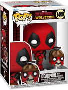 Pop Marvel Deadpool & Wolverine 3.75 Inch Action Figure - Deadpool with Headpool #1400