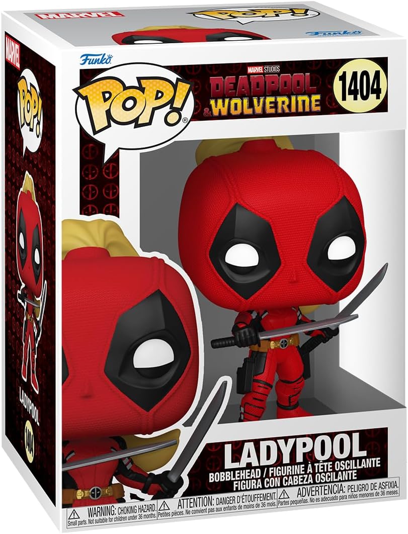 Pop Marvel Deadpool & Wolverine 3.75 Inch Action Figure - Ladypool #1404