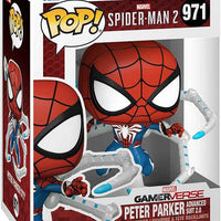 Pop Marvel Gamerverse Spider-Man 2 3.75 Inch Action Figure - Peter Parker Advanced Suit 2.0 #971