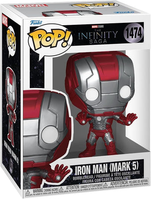 Pop Marvel The Infinity Saga 3.75 Inch Action Figure - Iron Man (Mark 5) #1474