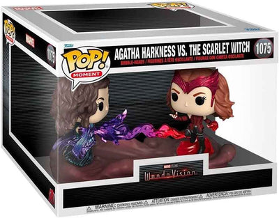 Pop Marvel WandaVision 3.75 Inch Action Figure Exclusive - Agatha Harkness vs. The Scarlet Witch #1075