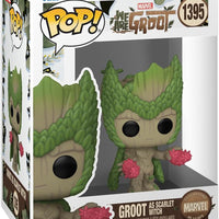 Pop Marvel We Are Groot 3.75 Inch Action Figure - Groot as Scarlet Witch #1395