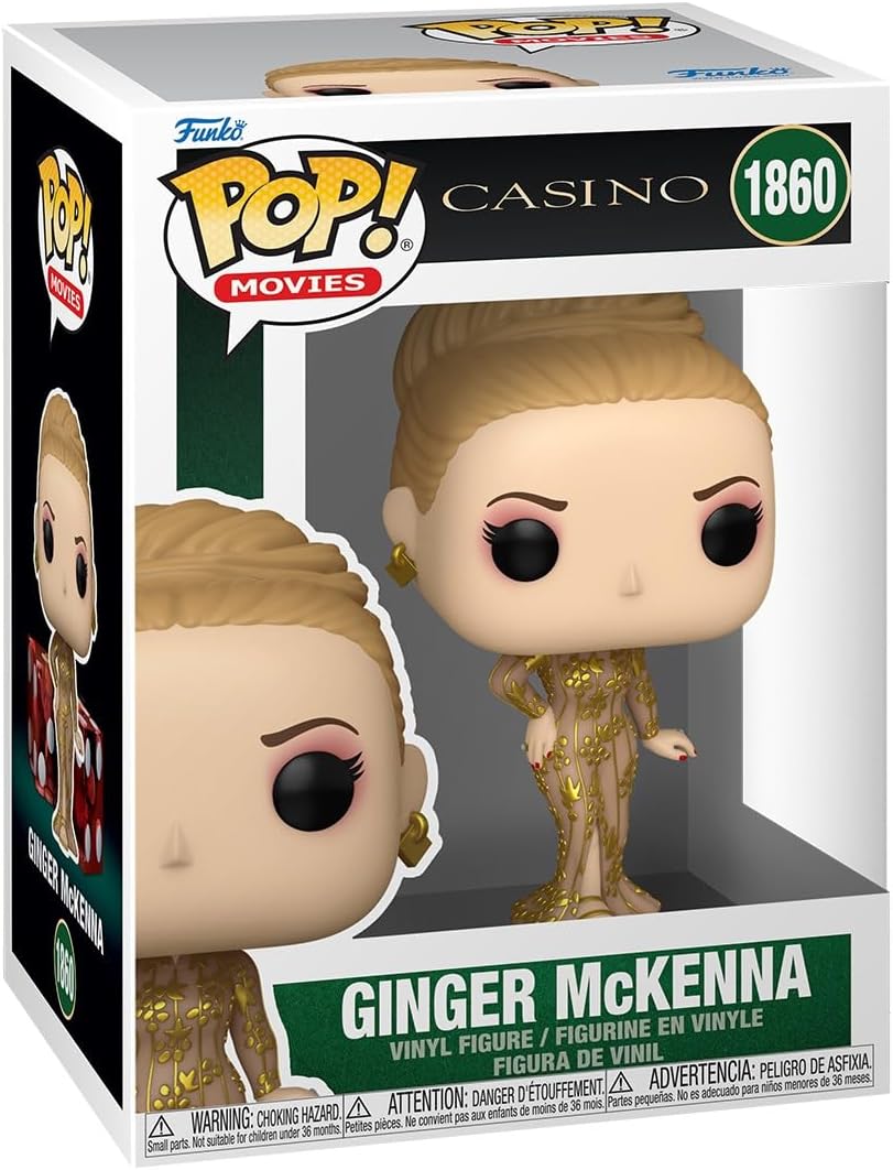 Pop Movies Casino 3.75 Inch Action Figure - Ginger McKenna #1860