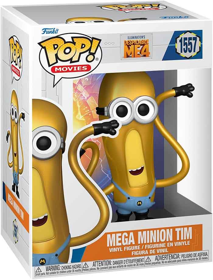 Pop Movies Despicable Me 3.75 Inch Action Figure - Mega Minion Tim #1557