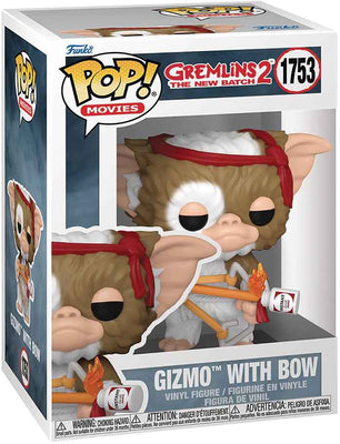 Pop Movies Gremlins 3.75 Inch Action Figure - Gizmo with Bow #1753