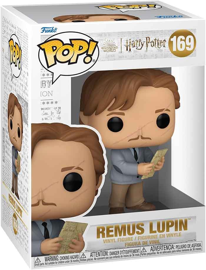 Pop Movies Harry Potter 3.75 Inch Action Figure - Remus Lupin with Map #169