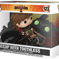 Pop Movies How To Train Your Dragon 5 Inch Action Figure Deluxe - Hiccup with Toothless #123