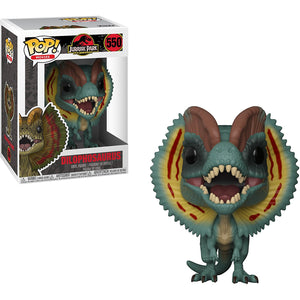 Pop Movies 3.75 Inch Action Figure Jurassic Park - Dilophosaurus #550