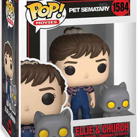 Pop Movies Pet Sematary 3.75 Inch Action Figure - Ellie & Church #1584