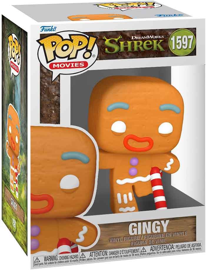 Pop Movies Shrek 3.75 Inch Action Figure - Gingy #1597