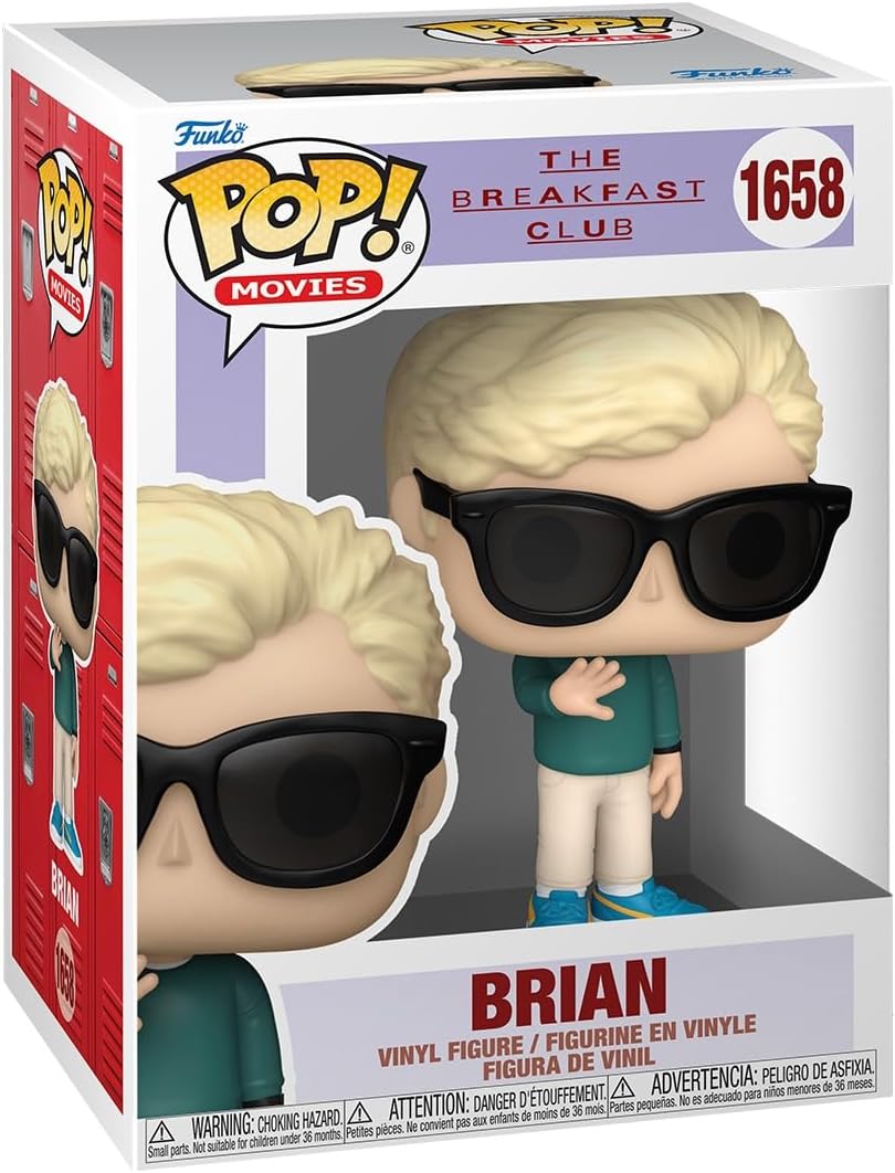 Pop Movies The Breakfast Club 3.75 Inch Action Figure - Brian Johnson #1658