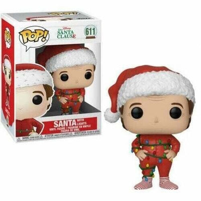 Pop Movies The Santa Clause 3.75 Inch Action Figure - Santa with Lights #611