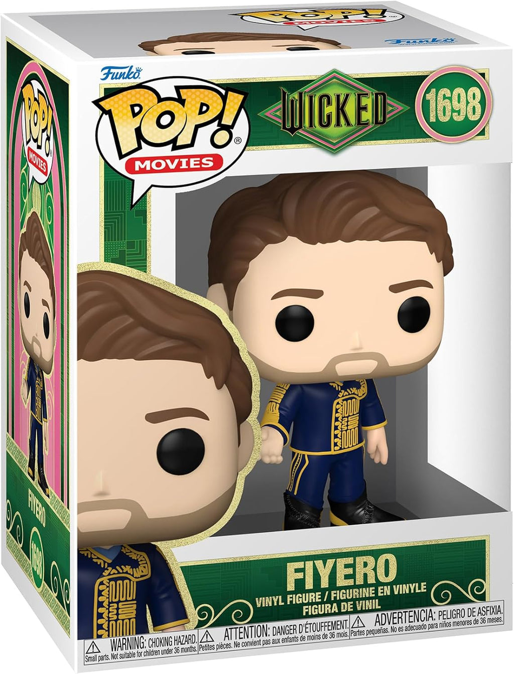 Pop Movies Wicked 3.75 Inch Action Figure - Fiyero #1698