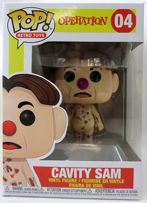 Pop Retro Toys Operation 3.75 Inch Action Figure - Cavity Sam #04