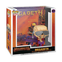 Pop Rocks Megadeth 3.75 Inch Action Figure Album - Megadeth #61