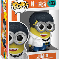 Pop Rocks Minions x BTS 3.75 Inch Action Figure - Minion Jimin #422