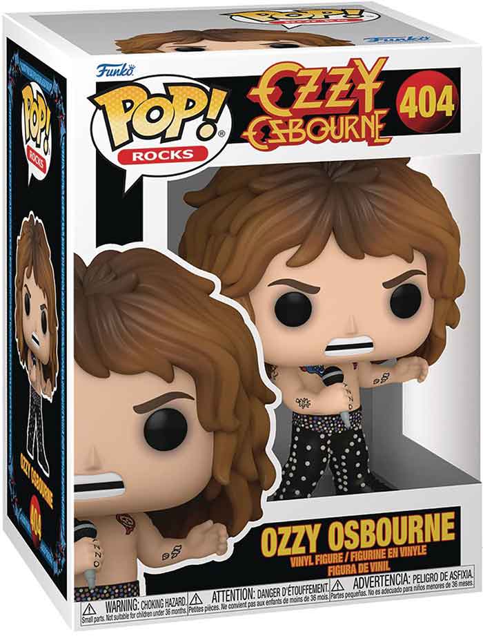 Pop Rocks Ozzy Ozbourne 3.75 Inch Action Figure - Ozzy Osbourne 1989 #404