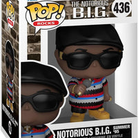 Pop Rocks The Notorious B.I.G. 3.75 Inch Action Figure - Notorious Big Summer 95 #436