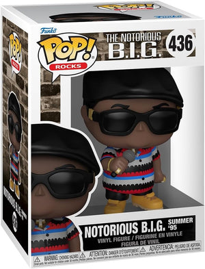 Pop Rocks The Notorious B.I.G. 3.75 Inch Action Figure - Notorious Big Summer 95 #436