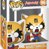 Pop Sanrio Aggretsuko 3.75 Inch Action Figure - Aggretsuko with Guitar #96