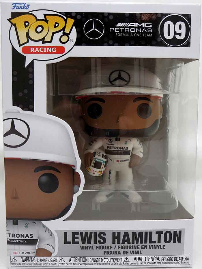 Pop Sports Formula One 3.75 Inch Action Figure - Lewis Hamilton #09