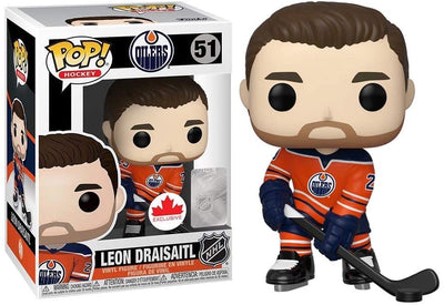 Pop Sports NHL Hockey 3.75 Inch Action Figure Edmonton Oilers - Leon Draisaitl #51