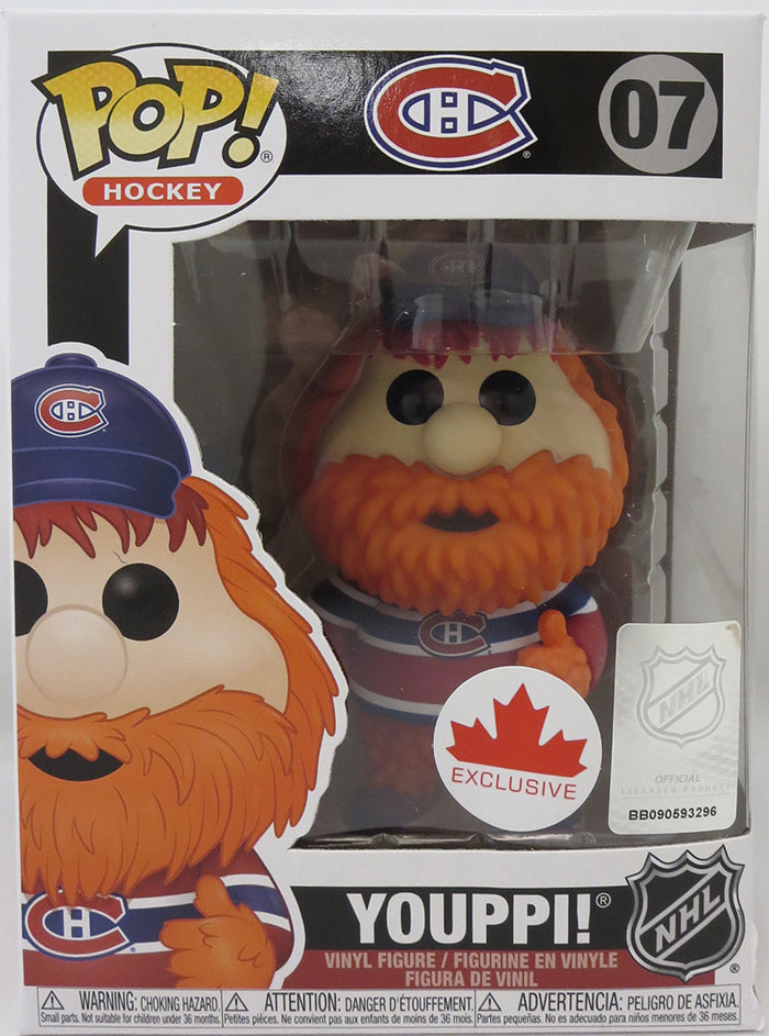 Pop Sports NHL Hockey 3.75 Inch Action Figure Montreal Canadiens - Youppi! #07