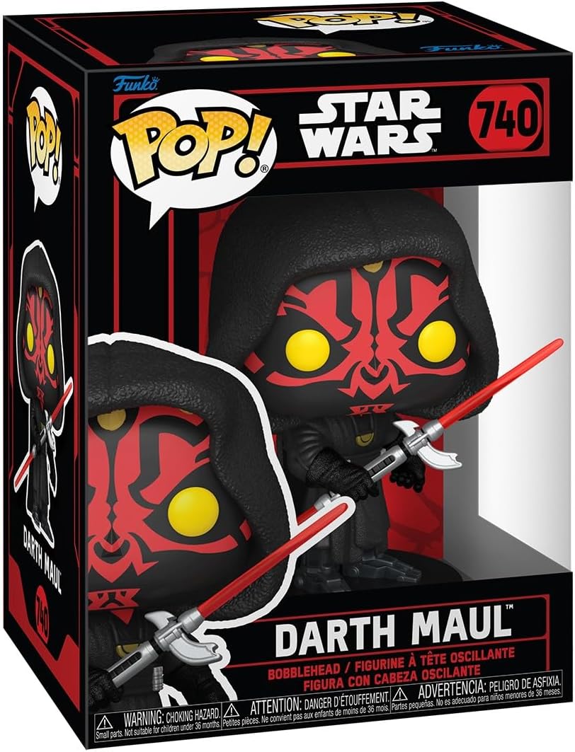 Pop Star Wars 3.75 Inch Action Figure - Darth Maul #740