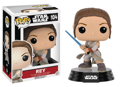 Pop Star Wars The Force Awakens 3.75 Inch Action Figure - Rey #104