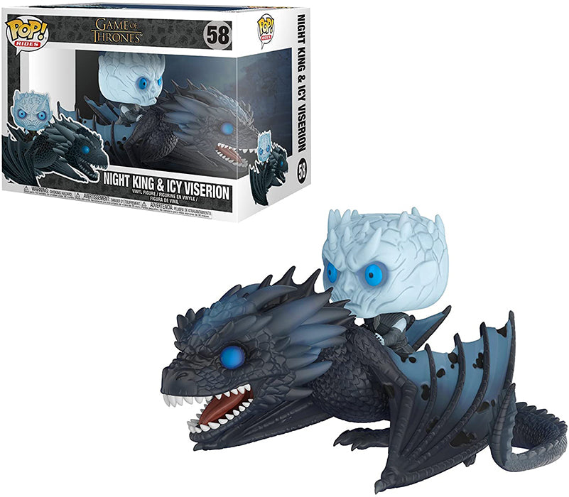 Pop Television Game Of Thrones 3.75 Inch Action Figure - Night King & Icy Viserion #58