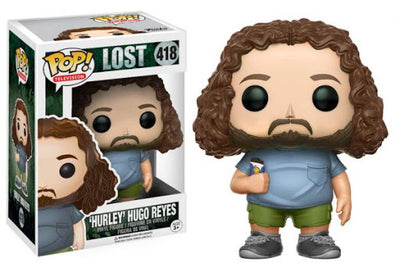 Pop Television Lost 3.75 Inch Action Figure - Hurley Hugo Reyes #418