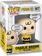 Pop Television Peanuts 3.75 Inch Action Figure - Charlie Brown (Good Grief) #1677