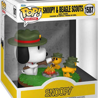 Pop Television Peanuts 3.75 Inch Action Figure Deluxe - Snoopy & Beagle Scouts #1587