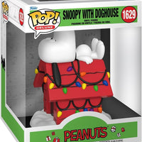 Pop Television Peanuts 3.75 Inch Action Figure Deluxe - Snoopy with Doghouse #1629