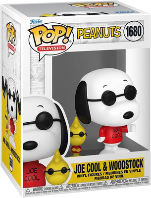 Pop Television Peanuts 3.75 Inch Action Figure - Joe Cool & Woodstock #1680