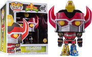 Pop Television 3.75 Inch Action Figure Power Rangers - Glow In The Dark Megazord #497